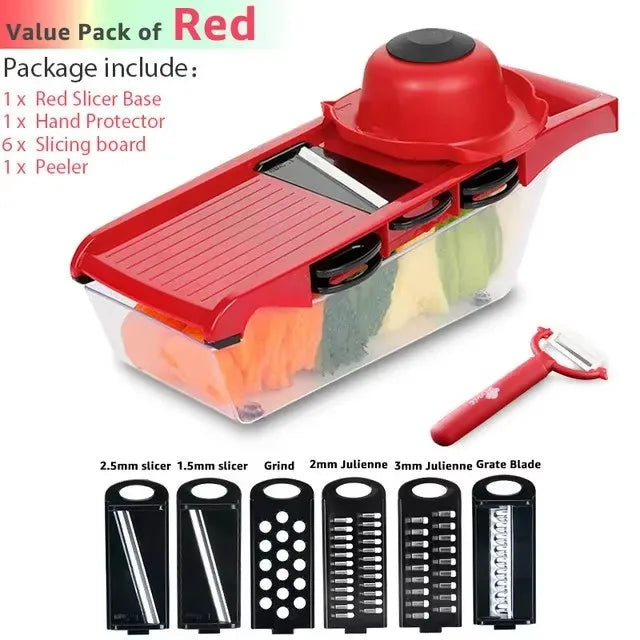 9-in-1 Multifunctional Vegetable Chopper & Grater