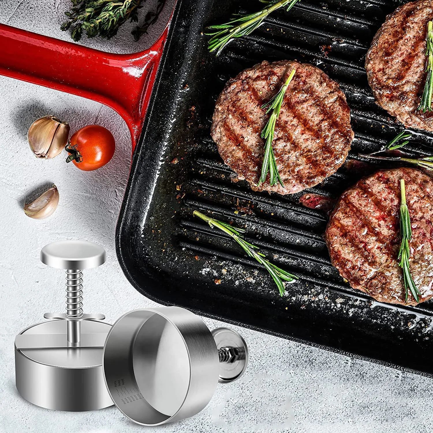 Stainless Steel Burger Maker