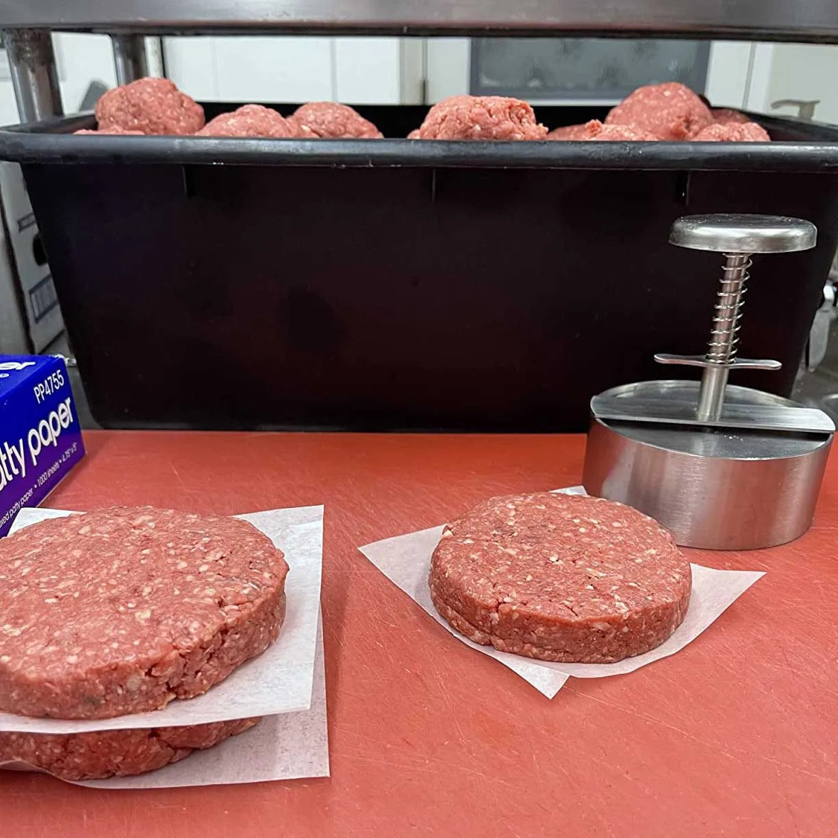 Stainless Steel Burger Maker