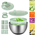 5QT Stainless Steel Salad Spinner