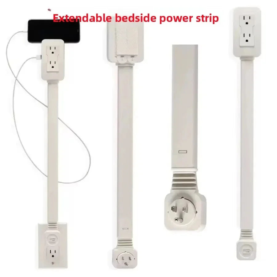 Electrical Outlet Extender Flat Plug Power Strip