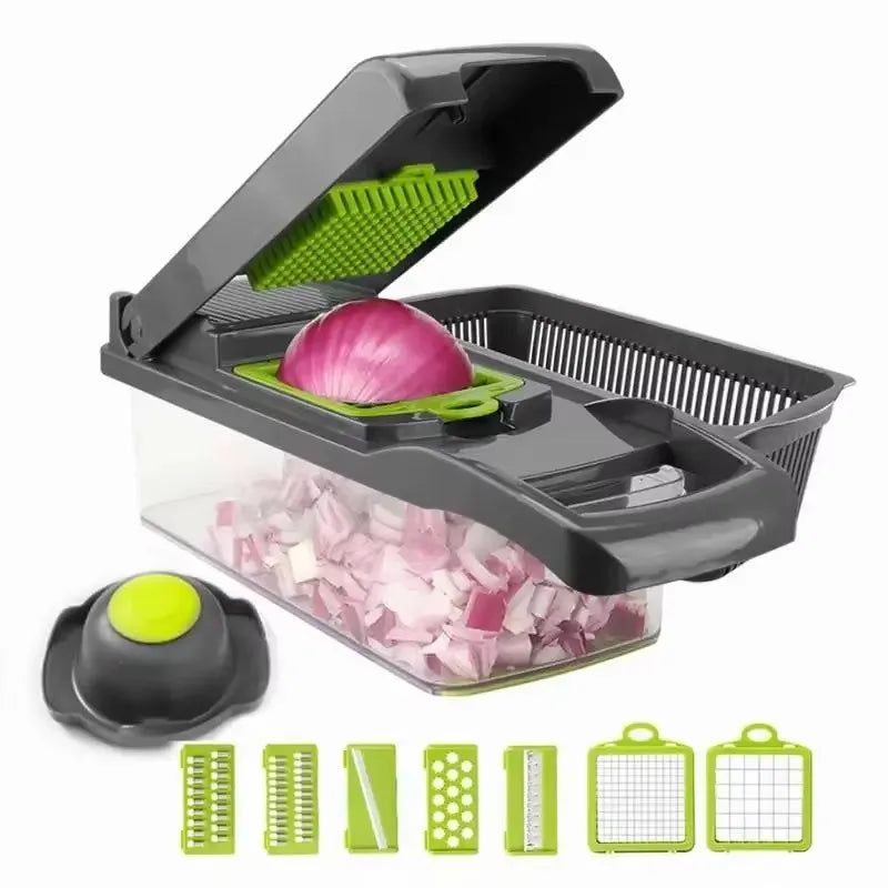 9-in-1 Multifunctional Vegetable Chopper & Grater