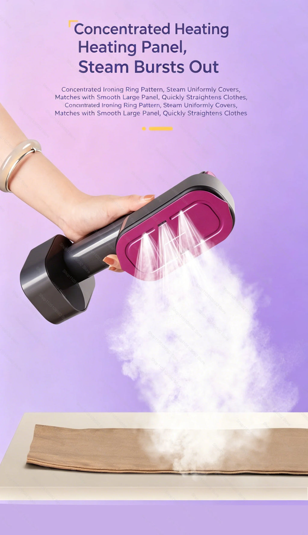 2026 NEW Portable Steam Iron Garment Steamer