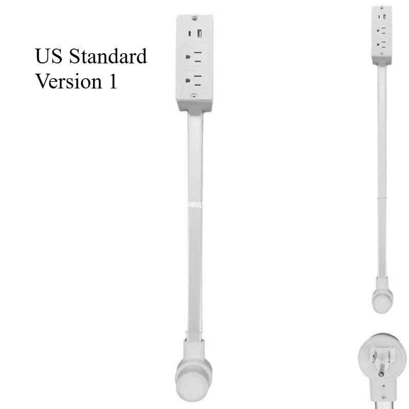 Electrical Outlet Extender Flat Plug Power Strip