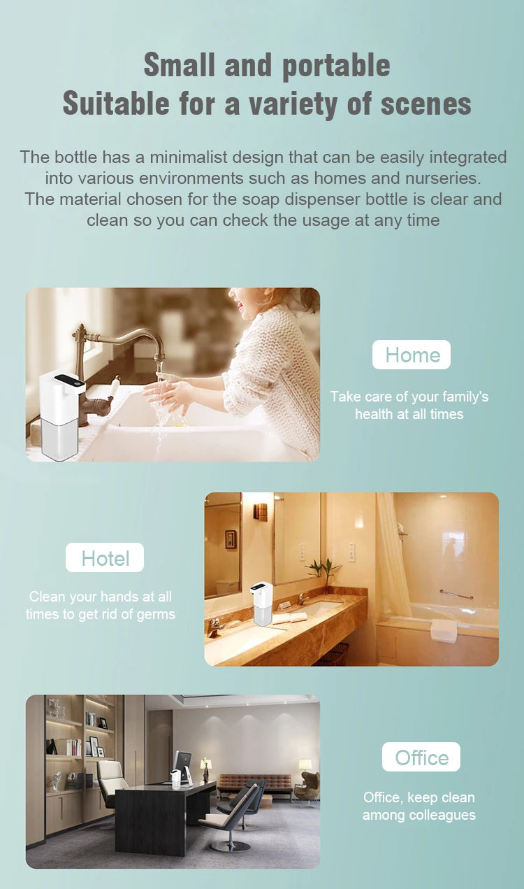 Automatic Liquid Soap Dispenser Touchless Infrared Sensor.