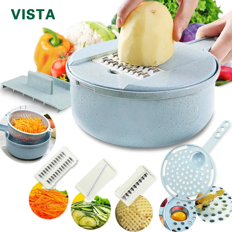 9-in-1 Multifunctional Vegetable Chopper & Grater